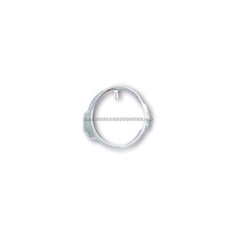 Cerclage De Phare Chromé Vespa 125 Px Arcobaleno 84- Cerclage De Phare Chromé Vespa 125 Px Arcobaleno 84-